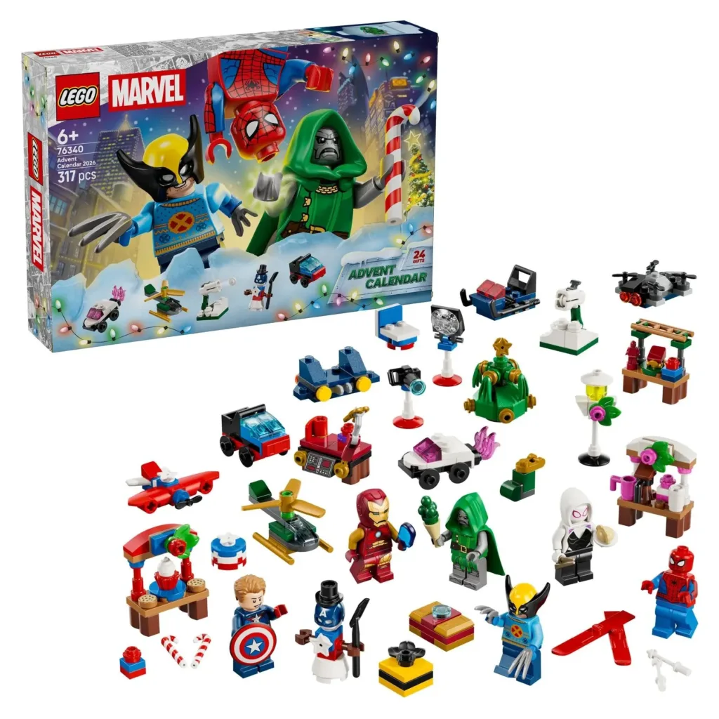 LEGO Marvel advento kalendorius 2026