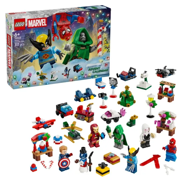 LEGO Marvel adventes kalendārs 2026