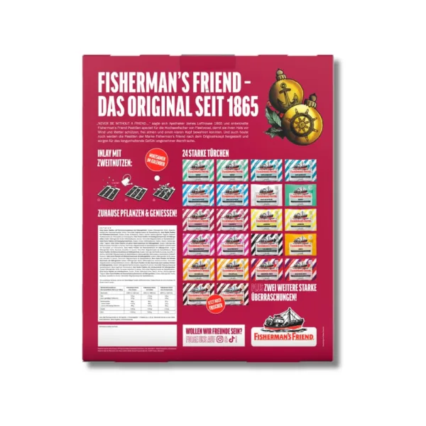 Fisherman’s Friend advento kalendorius 2026