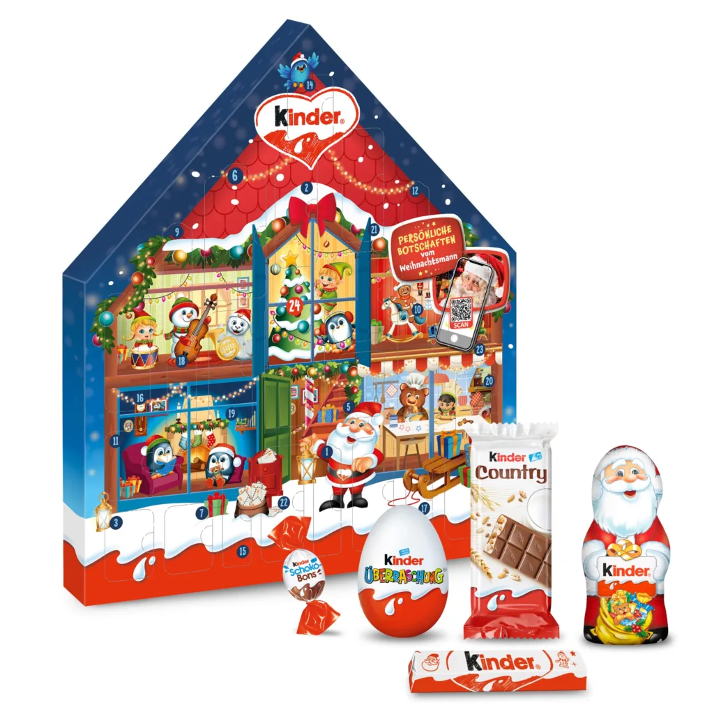 Kinder Maxi Mix advento kalendorius 351 g