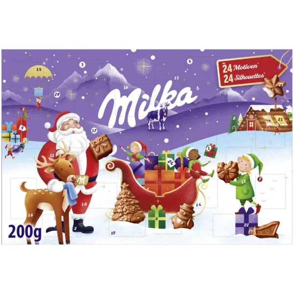 Milka adventes kalendārs 200 g