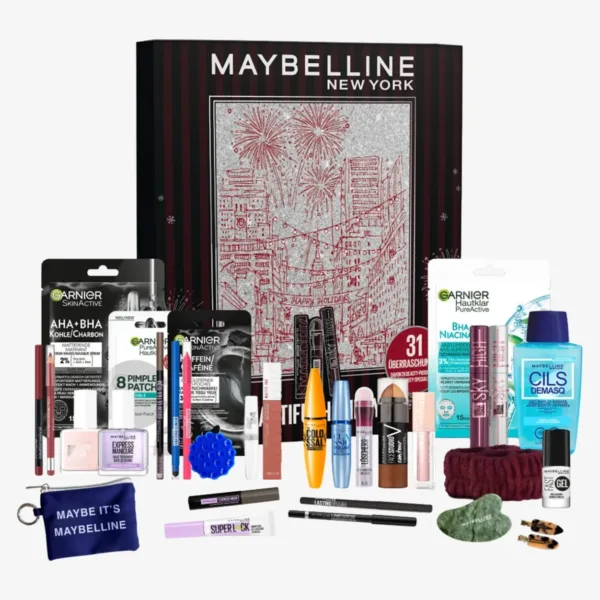 Maybelline New York kosmetikos advento kalendorius – 31 langelis