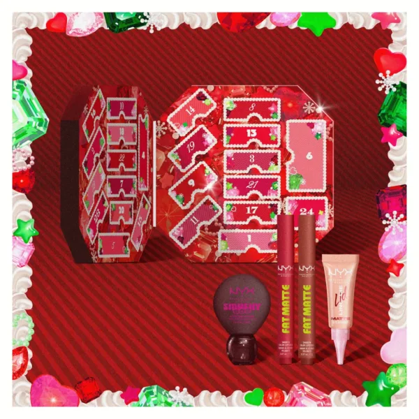 NYX Professional Makeup advento kalendorius – Bling the Halls