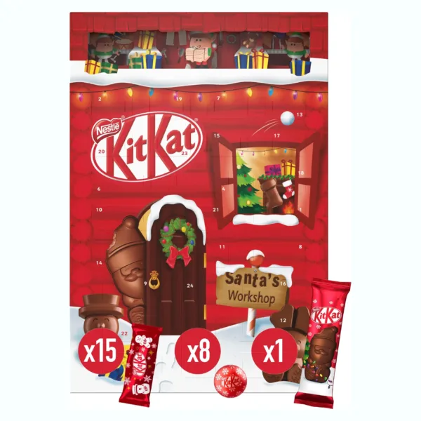 KitKat šokolado advento kalendorius
