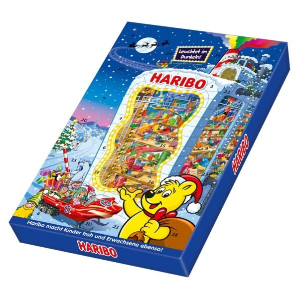 Haribo gumijas konfekšu adventes kalendārs