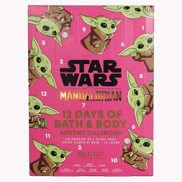 Mad Beauty Star Wars Mandalorian skaistumkopšanas adventes kalendārs